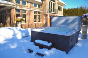 Hot Tub In Winter